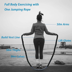 Tổng số cơ thể tập luyện sức mạnh đào tạo cải thiện sức mạnh xây dựng cơ bắp người đàn ông Phụ nữ trọng nhảy dây nặng nhảy dây - Product Image 5