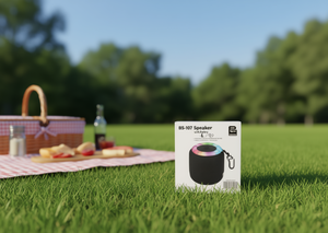 Altavoz Boomsbass Bs-107 Bluetooth 5.0 Portátil con Batería para Uso en Exteriores con Luz LED RGB - Product Image 2