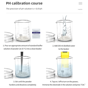 <span class=keywords><strong>Digital</strong></span> 0,01 Alta Precisão 0-14.0 <span class=keywords><strong>PH</strong></span> Faixa de Medição ATC <span class=keywords><strong>PH</strong></span> Medidor para Água Potável Piscina Aquário - Product Image 5