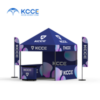 Carpa Plegable Personalizada con Logotipo para Publicidad, Promoción, Exposiciones, Eventos al Aire Libre, Ferias Comerciales, 3x3, en Venta
