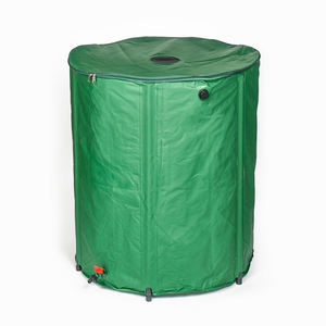 Baril de pluie pliable portable en PVC rechargeable My Journey Star Green Outdoor 200L avec support pour <span class=keywords><strong>jardin</strong></span> domestique - Product Image 4