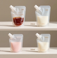 Sac en plastique liquide en nylon haute barrière pour jus, emballage personnalisé de jus de fruits, emballage de boisson, lait, gelée