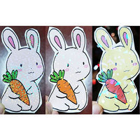 Kertas Foto Hologram RC Pelangi 2026 Colorway A3*20 300gsm, Dapat Dicetak, untuk Printer Inkjet