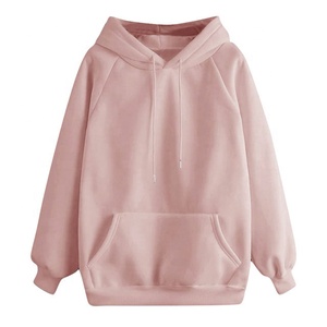 Sudadera con capucha de poliéster con logotipo personalizado de alta calidad para mujer - Product Image 6