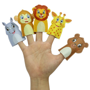Jouet de doigt de bricolage fait à la main pour enfants avec puzzle de dessin animé en tissu et en nylon pour 5 à 7 ans - Product Image 4
