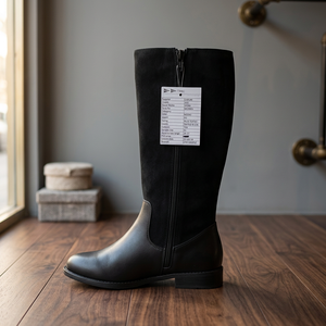 High Quality Winter <b>Boot</b>, Genuine Leather Knee Women <b>Boot</b>, Vietnam Buying Agent - Product Image 3
