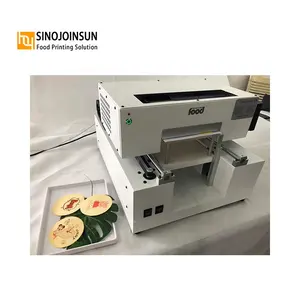 Fabriek Directe Verkoop Voedselveilige Printer Cake Chocolade Snoep Koekjes Eetbare Inkt Drukmachine A4 Formaat Digitale Flatbed Printer