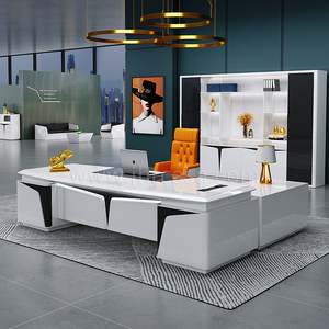 โต๊ะทำ<span class=keywords><strong>งาน</strong></span>ผู้บริหารสมัยใหม่ ทนทาน โต๊ะผู้บริ<span class=keywords><strong>หา</strong></span>ร โต๊ะผู้จัดการ โต๊ะประธานบริษัท พร้อมตู้เก็บของ - Product Image 3