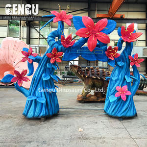 Modelo <span class=keywords><strong>de</strong></span> puerta <span class=keywords><strong>de</strong></span> parque <span class=keywords><strong>de</strong></span> atracciones <span class=keywords><strong>de</strong></span> Metal <span class=keywords><strong>de</strong></span> <span class=keywords><strong>entrada</strong></span> <span class=keywords><strong>de</strong></span> flores animatrónicas interiores personalizadas para centros comerciales y parques <span class=keywords><strong>de</strong></span> aventura - Product Image 1