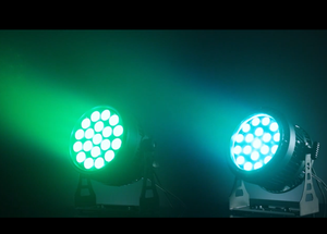 إضاءة LED احترافية مقاومة للماء IP65 مع خاصية التكبير والتصغير، إضاءة مسرحية للكنائس، إضاءة خارجية 4 في 1 RGBW - Product Image 5