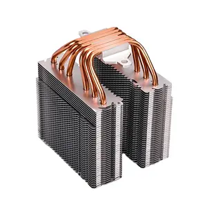 Customized CNC Machining Aluminum Base Copper Tube Radiator For Server