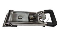 304 acier inoxydable camion porte arrière engrenage de verrouillage 27mm boîte à outils barre serrure conteneur d'expédition camion à benne basculante serrure de porte