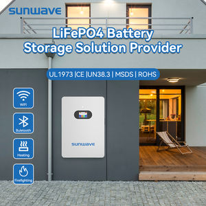 썬웨이브 20KWh 대용량 가정용 태양광 배터리 뱅크 LiFePO4 에너지 독립을 위한 - Product Image 2