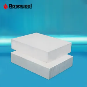 ROSOWOOL High Quality Ceramic Fiber Fireproof Insulation Board 1000 -1600C Ceramic Fiber Board