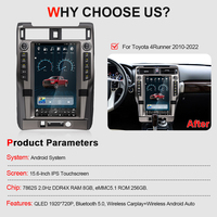 NaviHua pour Toyota 4runner 2010-2020 Accessoires de mise à niveau de voiture Android Autoradio GPS Navigation Multimédia Carplay Lecteur Stéréo