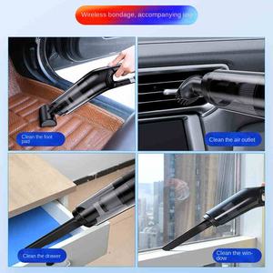 Usb Draadloze Mini Draagbare Auto Stofzuiger Natte/Droge Handheld Stofzuigers Borstelloze Oplaadbare Batterij Huishoudelijke Auto Benodigdheden - Product Image 3