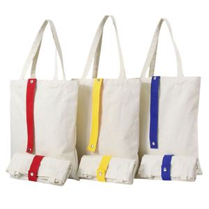 Bolsa de Compras Plegable de Lona Calicó, Reutilizable, Ecológica, Resistente, Reciclada, con Diseño Personalizable por Sublimación, Venta al Por Mayor - Product Image 3