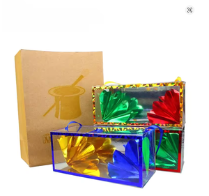 Boîte à fleurs magique pour la production de fleurs artificielles, accessoires faciles pour close-up, papier vide pour sortie de fleurs - Product Image 1