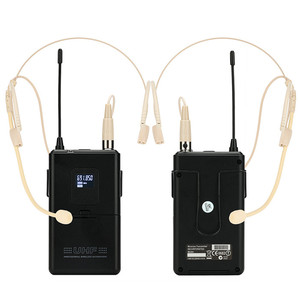 <span class=keywords><strong>UR</strong></span>-3000-H-Q หูฟังไมโครโฟนสำหรับชุดหูฟัง, 2แบบ Dual Channel UHF <span class=keywords><strong>True</strong></span> Diversity ไร้สายคาราโอเกะไมโครโฟนประสิทธิภาพสำหรับชุดหูฟัง - Product Image 3