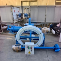 Séparateur de déchets animaux solides et liquides, déshydrateur, équipement de déshydratation des boues, machine de séchage du fumier de vache et de poulet pour ferme