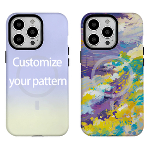 Miễn phí thiết kế thanh lịch bán buôn tùy chỉnh nam châm điện thoại di động trường hợp đối với iPhone 13 14 15 16pro Max - Product Image 1