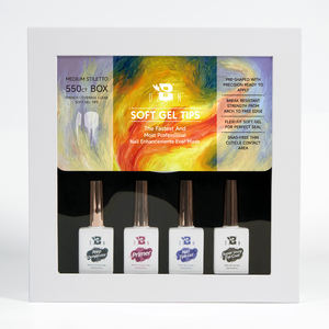 Bozlin <span class=keywords><strong>Gelly</strong></span>-Juego de puntas de Gel para <span class=keywords><strong>uñas</strong></span>, cobertura completa y pegamento, Kit de extensiones de <span class=keywords><strong>uñas</strong></span> - Product Image 1