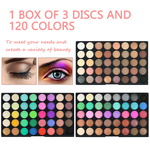 Bán Buôn 120 Màu Sắc Mỹ Phẩm Trang Điểm Matte Eyeshadow Paleta De Sombras De Ojos Bóng Mắt - Product Image 4