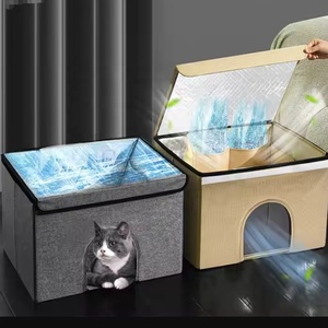 Caja de refrigeración para animales Caja térmica aislada Solución de refrigeración de verano Almacenamiento de cofre de hielo para animales con paquetes de hielo - Product Image 2