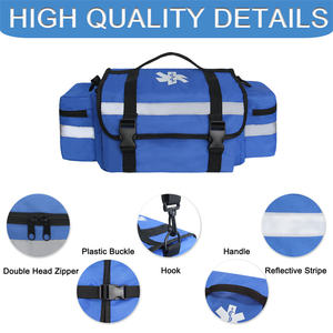 Mydays Outdoor Professionele Lege Reflecterende Grote Medic First Responder <span class=keywords><strong>Trauma</strong></span> Plunjezak Met Schouderband <span class=keywords><strong>Emt</strong></span> Tas - Product Image 5