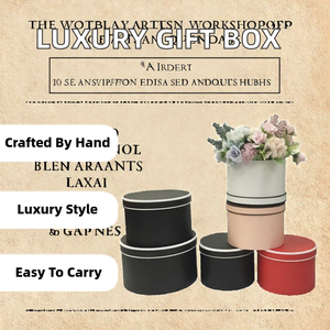 Cajas de Regalo Rígidas de Cartón Reciclable con Base y Tapa con Diseño de Flores, Recubrimiento UV, Rectangulares, de Lujo, con Logotipo Personalizado y Cierre Magnético - Product Image 2