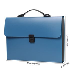 Carpeta de Archivos Tipo Acordeón Portátil con Logotipo Personalizado, Organizador Multibolsillos con 13 Compartimentos, Almacenamiento Protector de Archivos para Oficina, Estudiantes y Escuela - Product Image 2