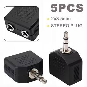<span class=keywords><strong>Mini</strong></span> estéreo 3,5mm Audio <span class=keywords><strong>Jack</strong></span> macho a Dual 3,5mm hembra <span class=keywords><strong>doble</strong></span> auricular auriculares Y divisor <span class=keywords><strong>adaptador</strong></span> enchufe para teléfono MP3 - Product Image 3