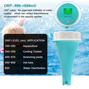 卸売スマートオンライン水質測定器 水中塩素/pH/TDS/EC/ORP/温度 6 in 1メーター pHメーター スイミングプール用 - Product Image 2