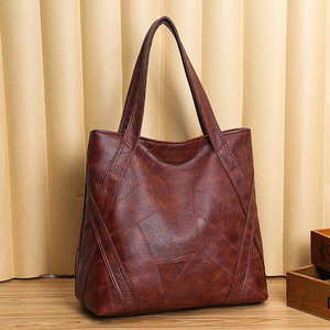 Women Fashion Fringe Solid <b>Large</b> Capacity Shopping <b>Shoulder</b> Tote Handbag <b>Bags</b> - Product Image 1