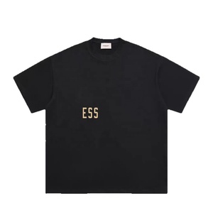 T-<span class=keywords><strong>shirt</strong></span> pour homme S24 ESS, prix d'usine, qualité supérieure, style streetwear ample, t-shirts extensibles, t-shirts d'été - Product Image 3