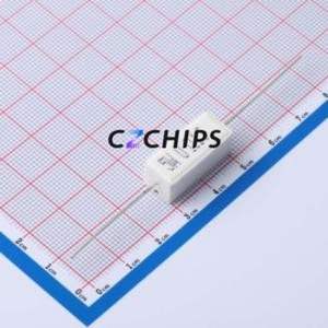 SQP5W-0ohm1 5%-9P ตัวต้านทานผ่านรูผ่านชิ้นส่วนรู (THT),22x10มม. ซีเมนต์100Mohm 5% 500V - Product Image 1