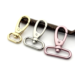 Fecho de Metal para Coleira de Cachorro com Personalização Rápida de Logotipo, Mosquetão Giratório Reforçado para Cordão e Guia de Cachorro - Product Image 1