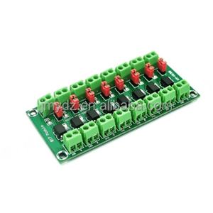 Module d'isolation optoélectronique 817 Optocoupleur 2/4/8 voies avec contrôle de tension et adaptateur - Product Image 5