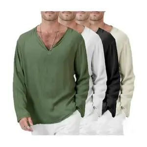 인기있는 제품 v 넥 t 셔츠 남성 단색 남성 드레스를 사용하여 내구성