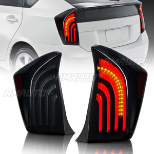 ไฟสปอยเลอร์หลังรถยนต์ ไฟเบรกกันชนหลัง ไฟท้าย LED ชุดแต่งสำหรับ Toyota Prius 2010-2015 อุปกรณ์ตกแต่งรถยนต์ - Product Image 4