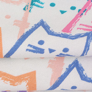 Vente en gros de tissu éponge de Chine 20oz tissu bouclé imprimé 100 polyester français éponge tissus fantaisie pour vêtements - Product Image 3