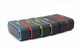 Haut-parleur portable sans fil OEM H-844 avec microphone intégré, double son super basse, prise en charge de TF, USB, FM, AUX - Product Image 5