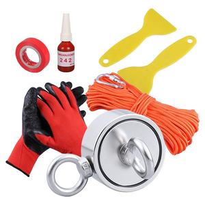 पुनःप्राप्त कर रहा है मछली पकड़ने चुंबक 1000LBS मजबूत मैग्नेट डबल पक्षीय Neodymium चुंबकीय मछली किट के साथ टिकाऊ रस्सी - Product Image 4