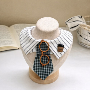 Pañuelo de Moda <span class=keywords><strong>para</strong></span> <span class=keywords><strong>Perros</strong></span> y Gatos, Babero <span class=keywords><strong>para</strong></span> Mascotas con Lazo - Product Image 4