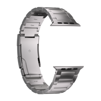 Bracelet intelligent en titane DLC respirant de 49 mm, bracelet en métal de précision pour montre OEM ODM