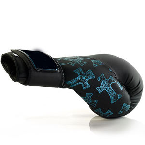 Gants de boxe personnalisés avec logo, cuir et mousse respirants, protection des mains pour l'entraînement MMA, vêtements de sport à marque privée, toutes saisons - Product Image 2