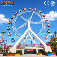 Grande Roue Commerciale de 30 m pour Fêtes Foraines avec Conception Électrique – Grande Roue de 30 Mètres en Vente pour Attraction