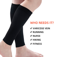 Vente flash : chaussettes de compression en polyamide 20/30 mmHg avec compression graduée pour les varices, amélioration de la circulation