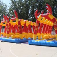 Balançoire flottante gonflable pour parc aquatique, piscine, lac, mer, plage, île, jeux aquatiques interactifs d'été