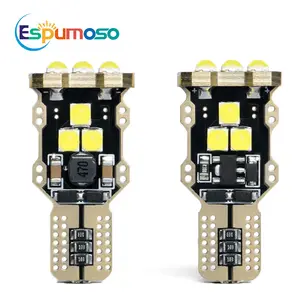 Canbus T15 Led ışık ampul araba için 16w 3030 9smd Led ampuller otomatik Led ters ambalaj park lambaları araba süsleri